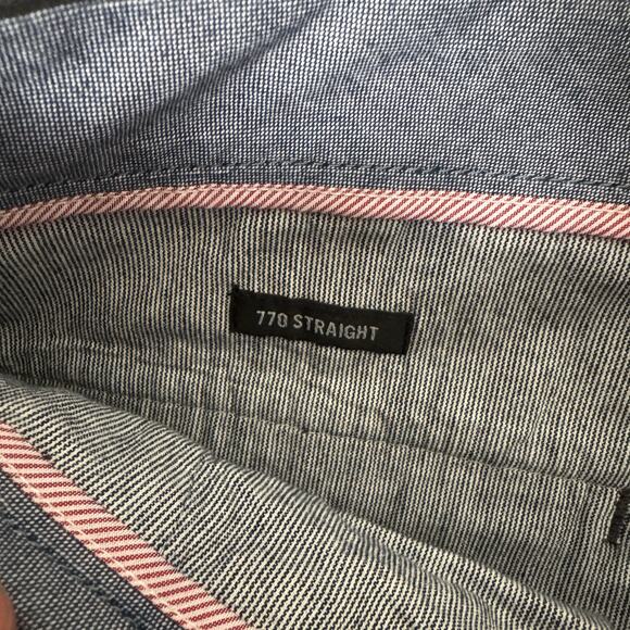 J.Crew 770 Straight-Fit Core Stretch Chino Pants Mens W32 L30 Gray AR886 Twill - Picture 4 of 7